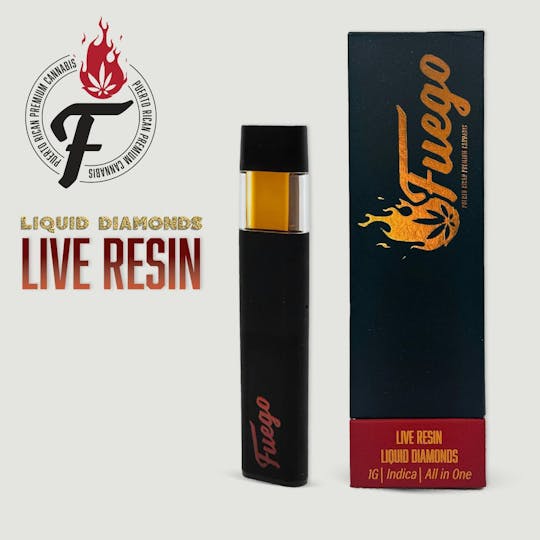 Fuego by Nature - Fuego Live Resin - Cuban Linx - Indica 1G All in One - 1