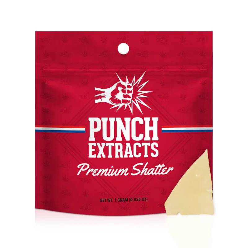 Punch Edibles Blue Jack BHO Shatter (1g)