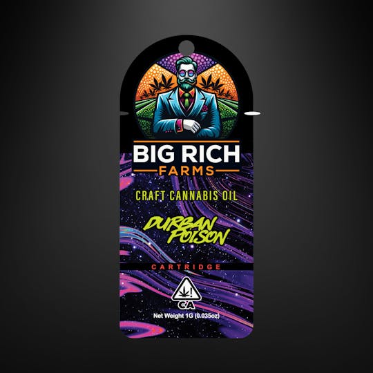 Terp Brands - Big Rich | Durban Poison - 1