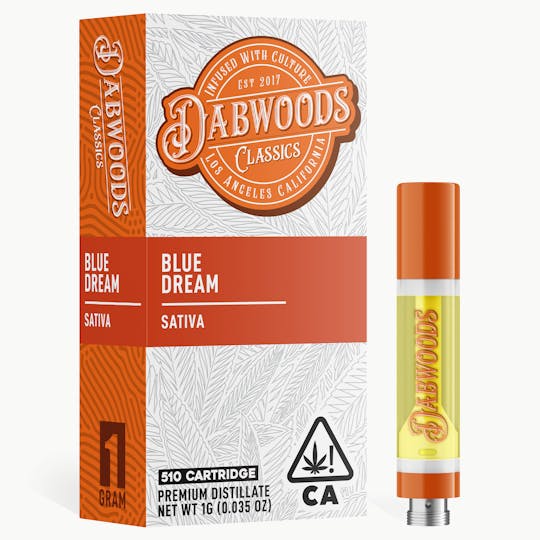 Dabwoods - VAPE CART - BLUE DREAM 1G - 1