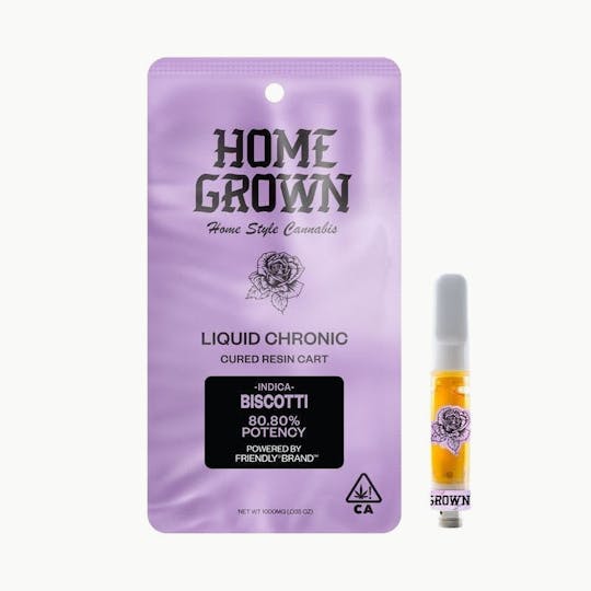Home Grown - Biscotti 1g Cured Resin Cartridge - 1