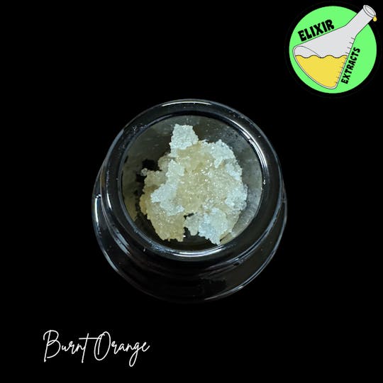 Elixir Extracts - Burnt Orange Cured Resin (1G) - 1