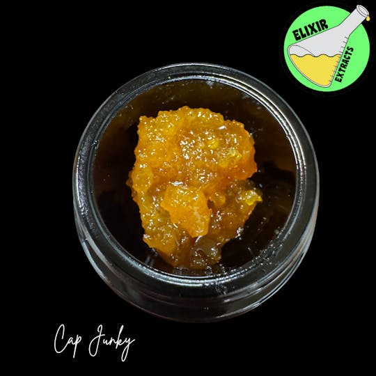 Elixir Extracts - Cap Junky Cured Resin Baller Jar (3.5G) - 1