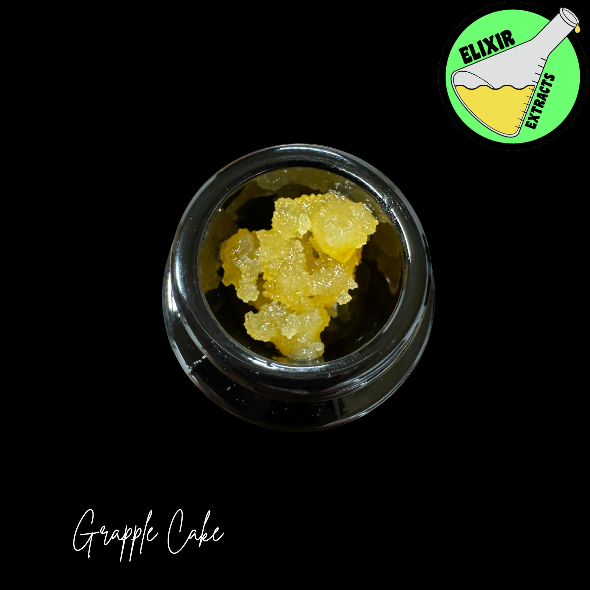 Elixir Extracts - Grapple Cake Cured Resin (1G) - 1