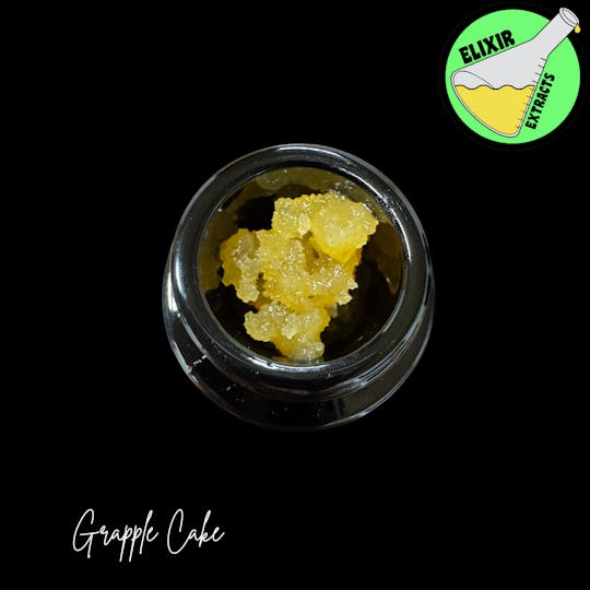 Elixir Extracts - Grapple Cake Cured Resin (1G) - 1