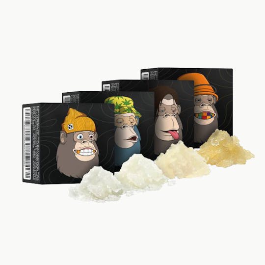 APE Premium Cannabis Corp - COOKIES & CREAM - live resin sugar diamonds 1000 mg - 1