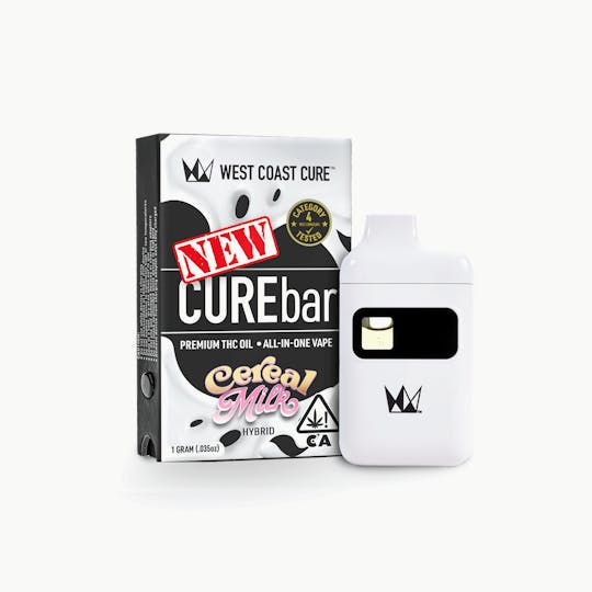 West Coast Cure - Cereal Milk AIO CUREbar - 1G - 1