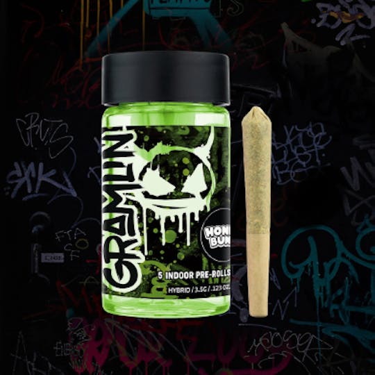 Gramlin - Honey Buns Pre - Rolls 3.5g (5ct) - 1