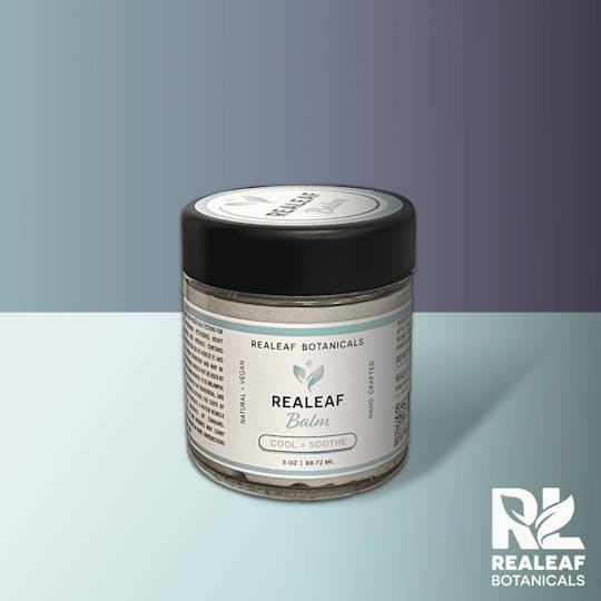 Realeaf Botanicals - Realeaf Balm 2.1oz: 1:1 CBD:THC - 1