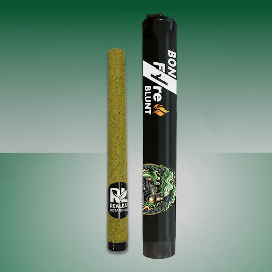 Realeaf Botanicals - Bon Fyre Blunt 3g- Ghost Train Haze - 1