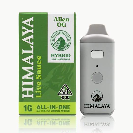 HIMALAYA - Alien OG (Live Sauce) All-In-One - 1G - 1