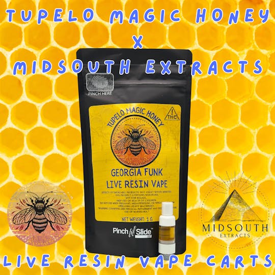 MidSouth Extracts - 1g 510 - Live Resin - Georgia Funk - TMH x MSE - 1
