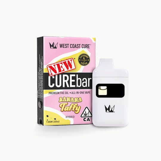 West Coast Cure - Banana Taffy AIO CUREbar - 1
