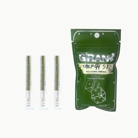 El Blunto by Albert Einstone's - El Jointo x Giran - 3pack - Energy 5K - 3 x 1.8g Diamond Infused - 1