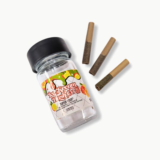Ice Kream Hash Co. - IKHCO | Super Boof2 | Rosin Infused PRJ | Single Scoops 3pk | 1.5g - 1