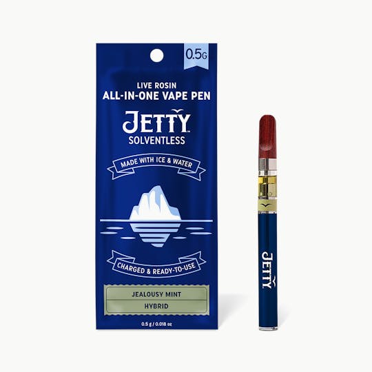 Jetty Extracts - Jealousy Mintz Solventless All-in-One Vape Pen - 1