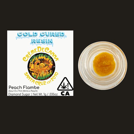 Crème De Canna - Creme De Canna - Diamond Sugar - Peach Flambe - 1g - (S) - 4383 - 1