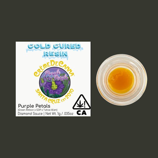 Crème De Canna - Creme De Canna - Diamond Sauce - Purple Petals - 1g - (H) - 4385 - 1