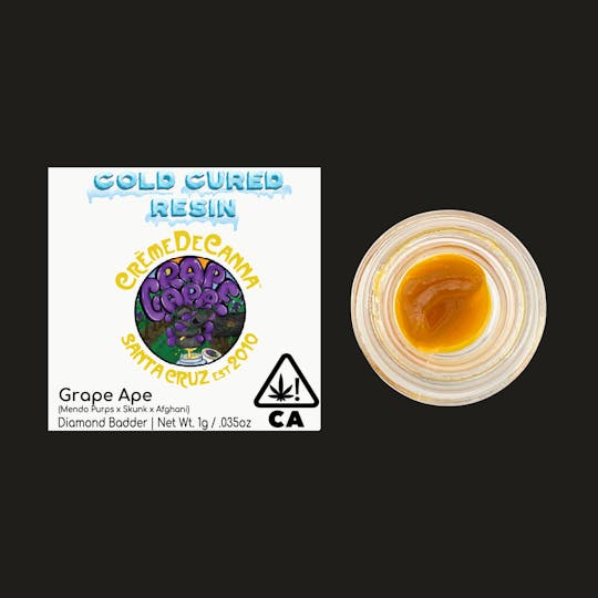 Crème De Canna - Creme De Canna - Diamond Badder - Grape Ape - 1g - (I) - 4386 - 1