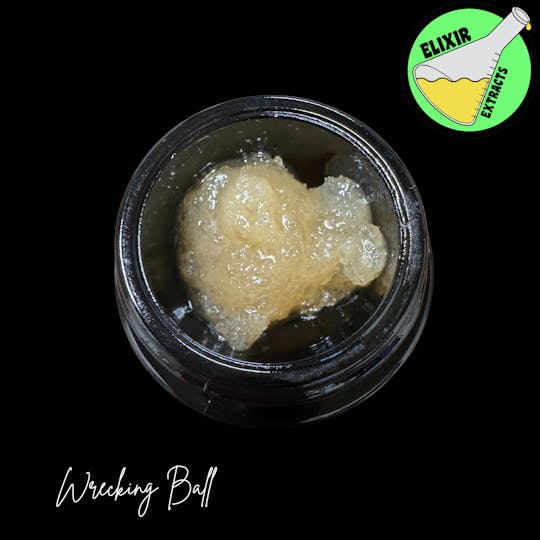 Elixir Extracts - Wrecking Ball Cured Resin Baller (3.5G) - 1