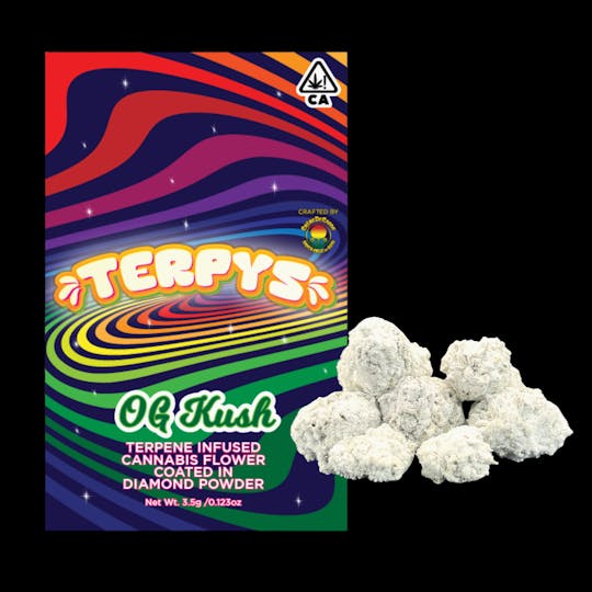 Crème De Canna - Creme De Canna Terpys Diamond Infused Flower OG Kush 3.5g (I) 4472 - 1