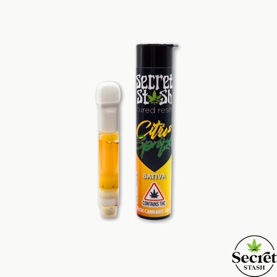 Secret Stash - Secret Stash | Cured Resin Cart | Citrus Spritzer | 1g - 1
