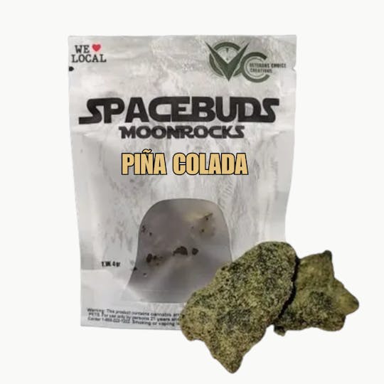 Spacebuds - 4g Moonrocks | Pina Colada - 1