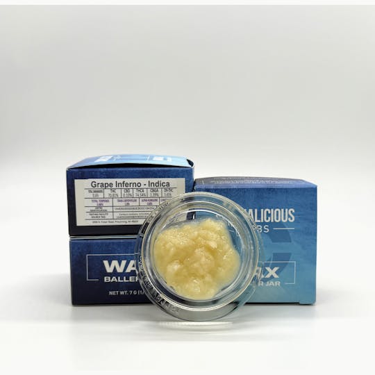Cannalicious Labs - Grape Inferno Wax - Indica - 1