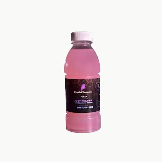 Coastal Remedies - 300mg Just Peachy Sativa Hash Rosin Drink | Coastal Remedies - 1