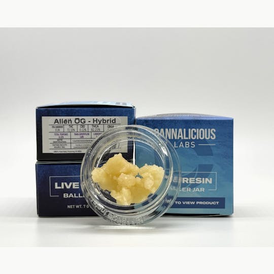Cannalicious Labs - Alien OG Live Resin - Hybrid - 1