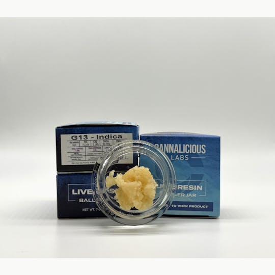 Cannalicious Labs - G-13 Live Resin - Indica - 1