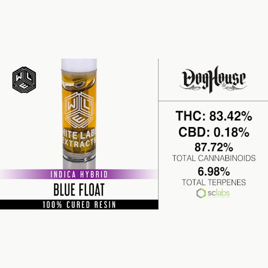 White Label Extracts - WLE | Blue Float | Cured Resin Cartridge (1g) - 1