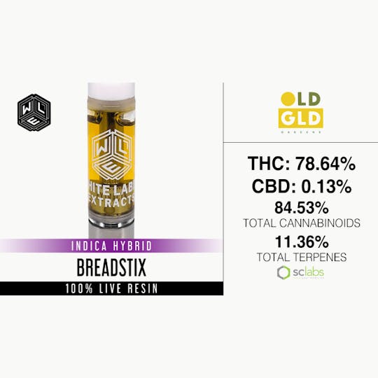White Label Extracts - WLE | Breadstix | Live Resin Cartridge (1g) - 1
