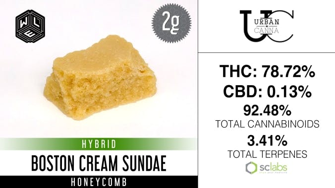 White Label Extracts - WLE | Boston Cream Sundae | Honeycomb (2g) - 1