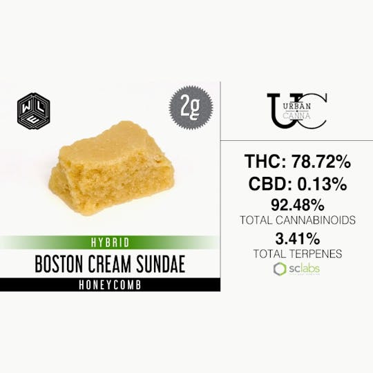 White Label Extracts - WLE | Boston Cream Sundae | Honeycomb (2g) - 1