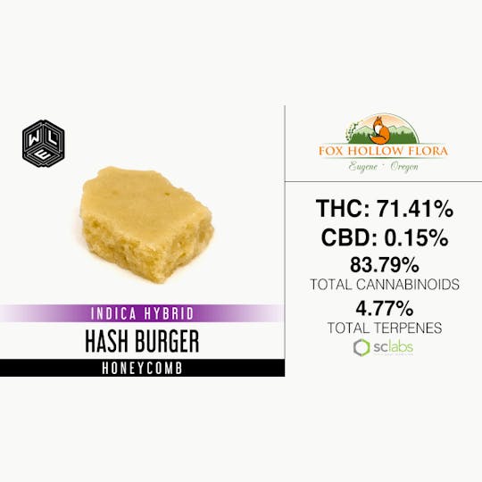 White Label Extracts - WLE | Hash Burger | Honeycomb (1g) - 1
