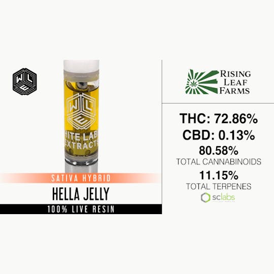 White Label Extracts - WLE | Hella Jelly | Live Resin Cartridge (1g) - 1