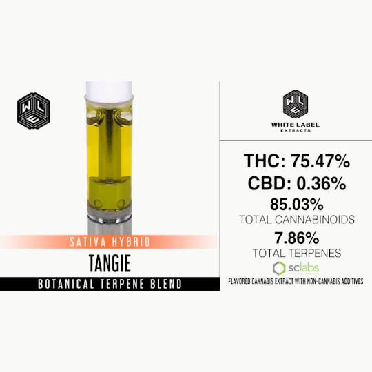 White Label Extracts - WLE | Tangie | Botanical Terpene Blend Cartridge (1g) - 1