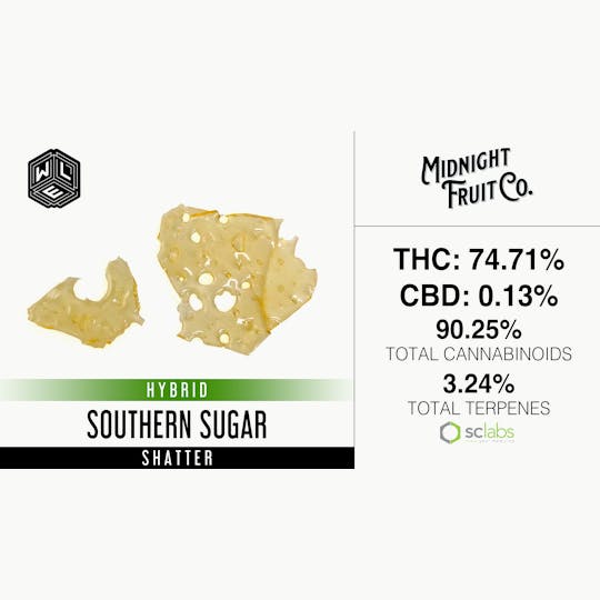 White Label Extracts - WLE | Southern Sugar | Shatter (1g) - 1