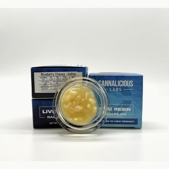Cannalicious Labs - Blueberry Cheese Live Resin - Indica - 1