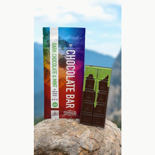Emerald Elevation Cannabis Co - 1000mg Full Spectrum Dark Chocolate & Mint - 1