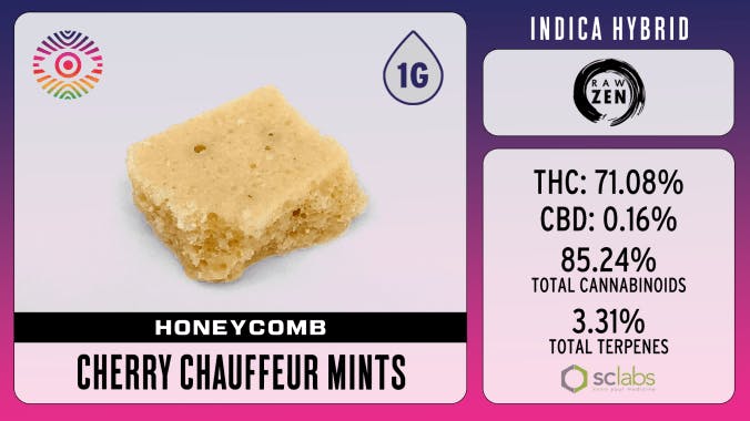 Chromatic (OR) - Chromatic | Cherry Chauffeur Mints | Honeycomb (1g) - 1