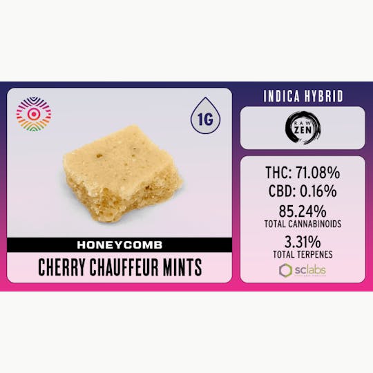 Chromatic (OR) - Chromatic | Cherry Chauffeur Mints | Honeycomb (1g) - 1