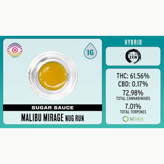 Chromatic (OR) - Chromatic | Malibu Mirage Nug Run | Sugar Sauce (1g) - 1