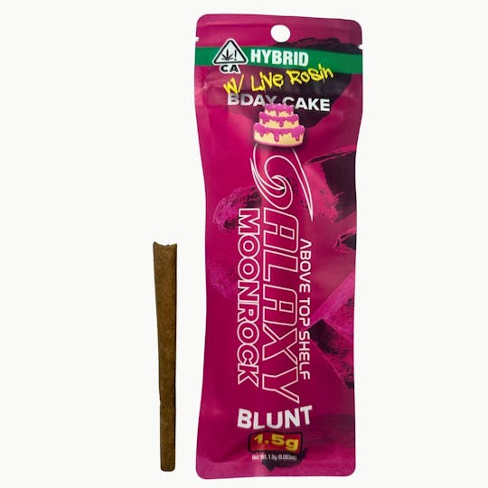 Galaxy - Birthday Cake Moonrock Blunt 1.5g - CA - 1