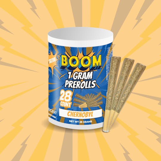 Boom - Chernobyl - 28pk - 1 Gram Flower Prerolls - 1