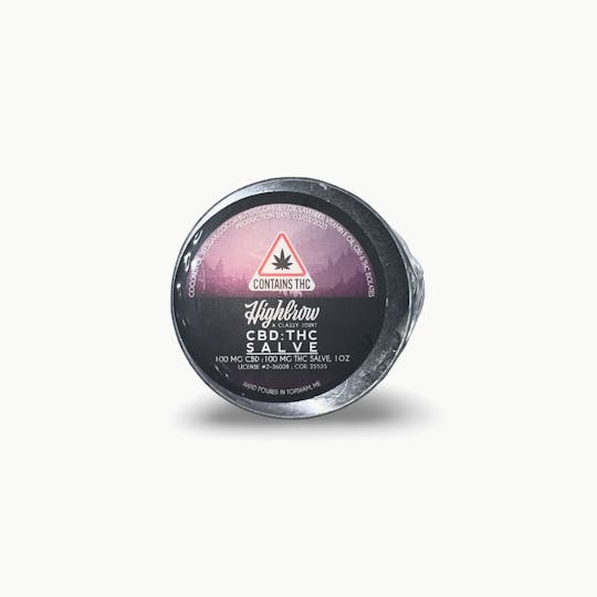 Indico - Highbrow 1:1 THC/CBD Salve - 1