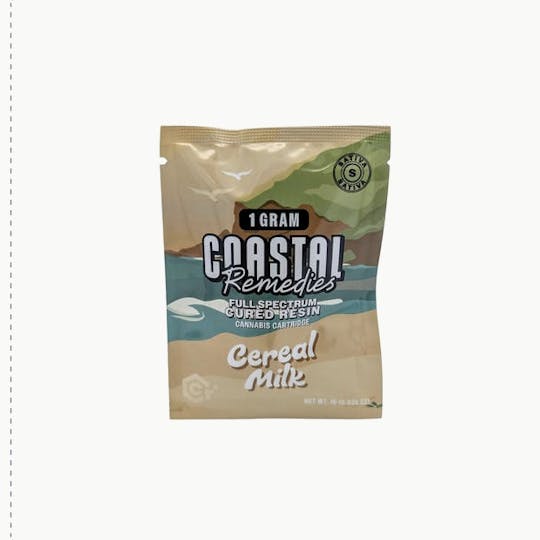 Coastal Remedies - Cereal Milk | 1g Cured Resin Cartridge | Coastal Remedies - 1