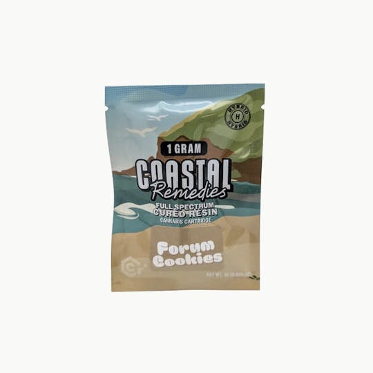Coastal Remedies - Forum Cookies | 1g Cured Resin Cartridge | Coastal Remedies - 1