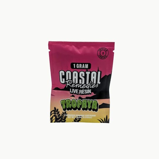 Coastal Remedies - Tropaya | 1g Live Resin Cartridge | Coastal Remedies - 1